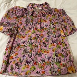 Purple flower Shirt